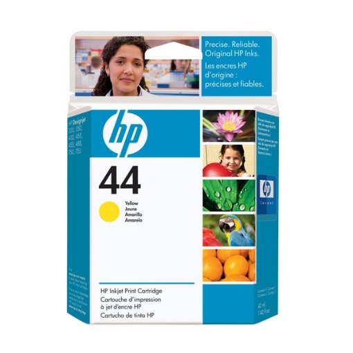 Picture of HP 51644Y (HP 44) OEM Yellow Print Cartridge