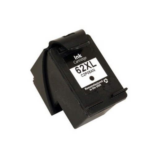 Picture of Remanufactured C2P05AN (HP 62XL) High Yield Black Ink Cartridge (600 Yield)