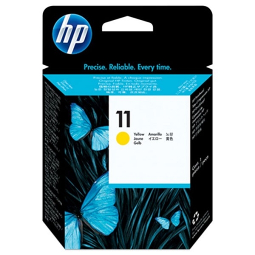 Picture of HP C4813A (HP 11) OEM Yellow Inkjet Cartridge Printhead