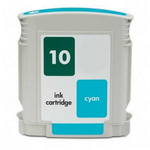 Picture of Compatible C4841A (HP 10) Compatible HP Cyan Inkjet Cartridge