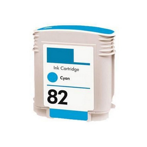 Picture of Compatible C4911A (HP 82) Cyan Inkjet Cartridge (69 Yield)