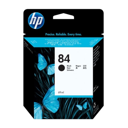 Picture of HP C5016A (HP 84) OEM Black Inkjet Cartridge