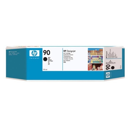 Picture of HP C5059A (HP 90) Black Inkjet Cartridge (400 ml)