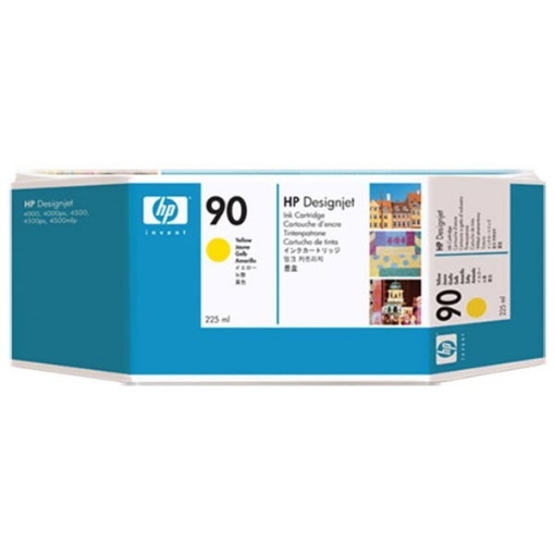 Picture of HP C5064A (HP 90) Yellow Print Cartridge (225 ml)