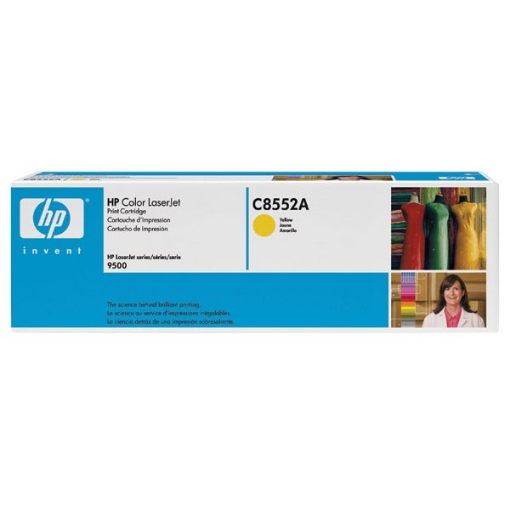 Picture of HP C8552A (HP 822A) Yellow Toner Cartridge (25000 Yield)