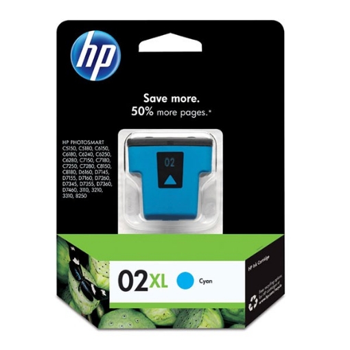 Picture of HP C8734WN (HP 02XL) OEM Light Magenta Ink Cartridge