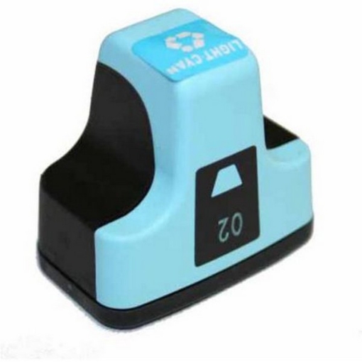 Picture of Remanufactured C8774WN (HP 02) Light Cyan Inkjet Cartridge (500 Yield)