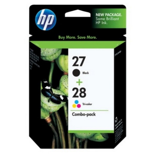 Picture of HP C9323FN (HP 27) OEM Black & Color Print Cartridge