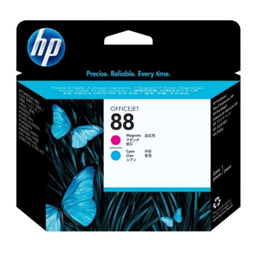 Picture of HP C9382A (HP 88) Cyan, Magenta Printhead Inkjet Cartridge