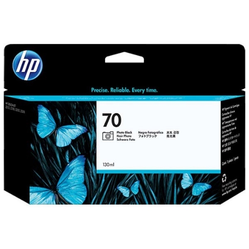 Picture of HP C9449A (HP 70) Black Pigment Inkjet Cartridge (130 ml)