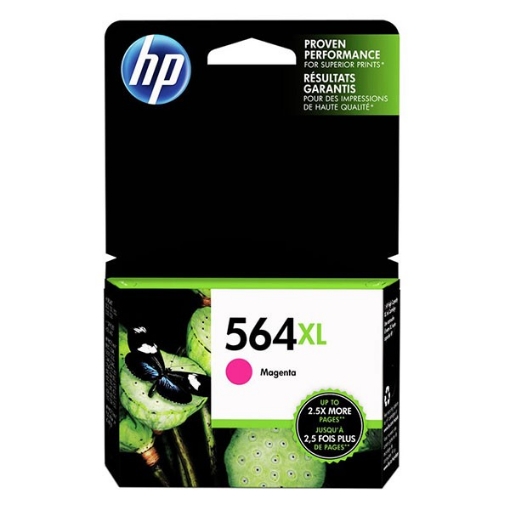 Picture of HP CB324WN (HP 564XL) OEM High Yield Magenta Inkjet Cartridge