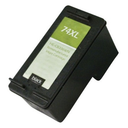 Picture of Remanufactured CB336WN (HP 74) High Yield HP Black Inkjet Cartridge