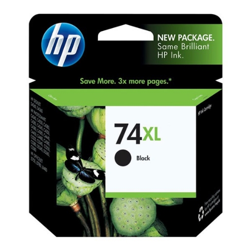 Picture of HP CB336WN (HP 74) High Yield Black Inkjet Cartridge (750 Yield)