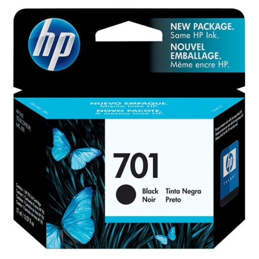 Picture of HP CC635A (HP 701) OEM Black Inkjet Cartridge