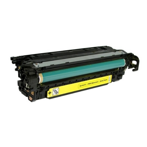 Picture of Compatible CE252A (HP 504A) Compatible HP Yellow Toner Cartridge