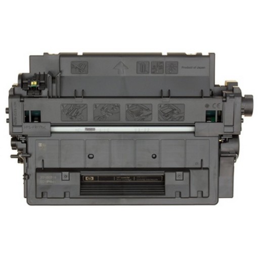 Picture of Compatible CE255X (HP 55X) Compatible High Yield HP Black Toner Cartridge