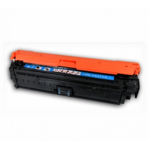 Picture of Compatible CE271A (HP 650A) Compatible HP Cyan Laser Toner Cartridge