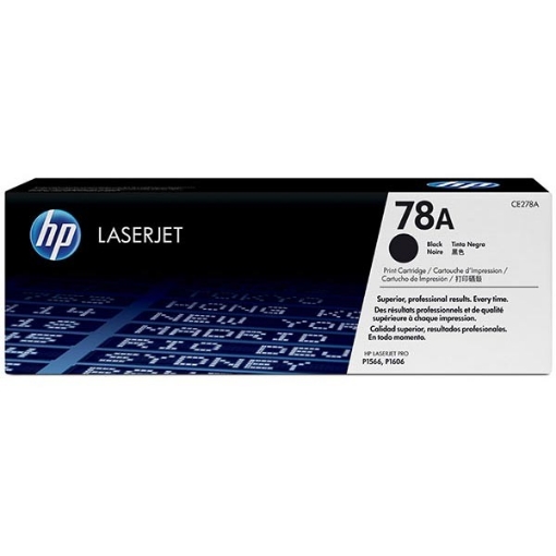 Picture of HP CE278A (HP 78A) OEM Black Toner Cartridge