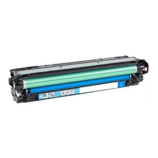 Picture of Compatible CE341A (HP 651A) Compatible HP Cyan Toner Cartridge