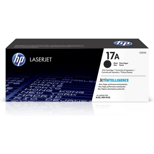 Picture of HP CF217A (HP 17A) Black Toner Cartridge (1600 Yield)