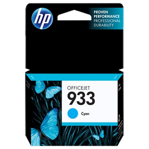 Picture of HP CN058AN (HP 933) Cyan Inkjet Cartridge (330 Yield)