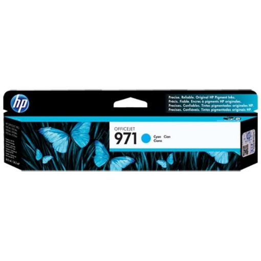 Picture of HP CN622AM (HP 971) Cyan Inkjet Cartridge (2500 Yield)