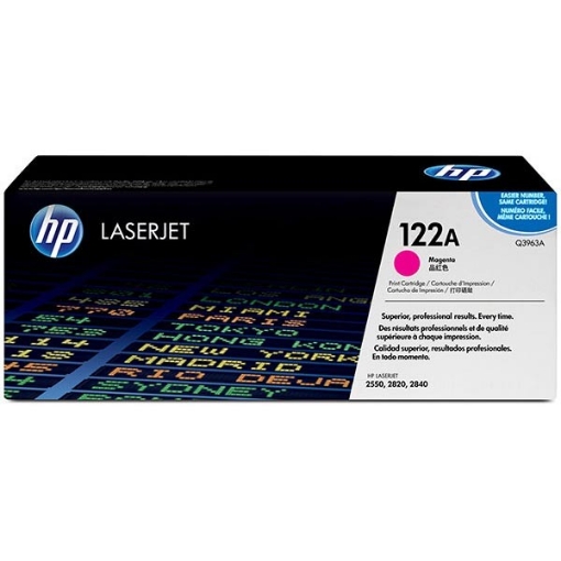 Picture of HP Q3963A (HP 122A) Magenta Toner Cartridge (4000 Yield)