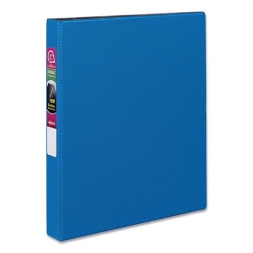Picture of Durable Non-View Binder With Durahinge And Slant Rings, 3 Rings, 1" Capacity, 11 X 8.5, Blue