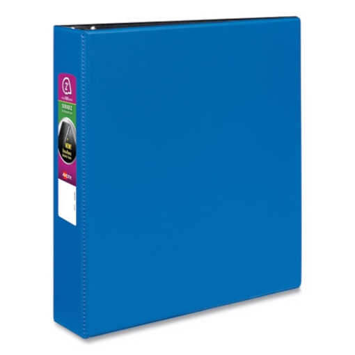 Picture of Durable Non-View Binder With Durahinge And Slant Rings, 3 Rings, 2" Capacity, 11 X 8.5, Blue