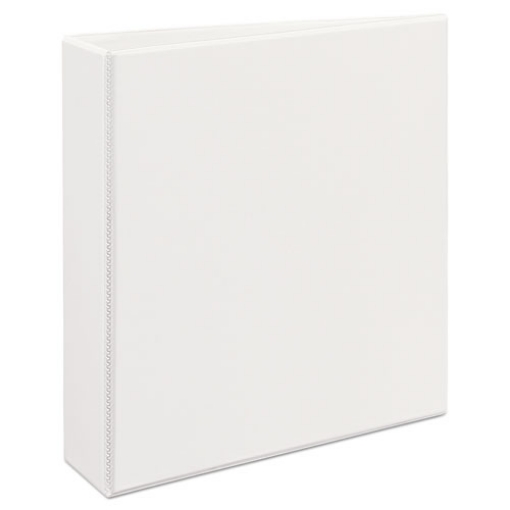 Picture of Heavy-Duty View Binder With Durahinge And One Touch Ezd Rings, 3 Rings, 2" Capacity, 11 X 8.5, White