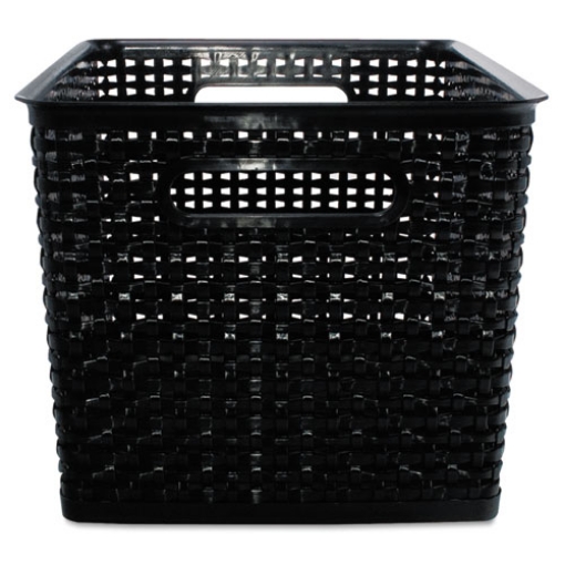 Picture of Weave Bins, 13.88 X 10.5 X 8.75, Black, 2/pack