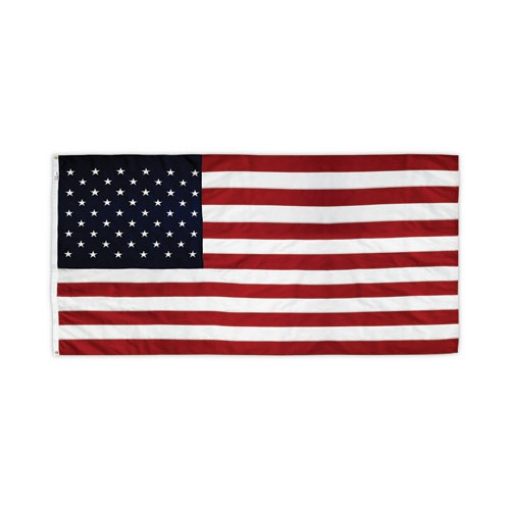 Picture of all-weather outdoor u.s. flag, 96" x 60", heavyweight nylon