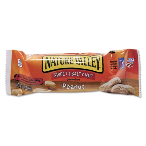 Picture of Granola Bars, Sweet And Salty Nut Peanut Cereal, 1.2 Oz Bar, 16/box