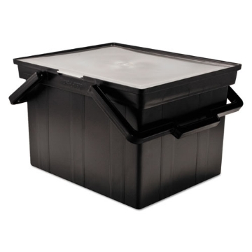 Picture of Companion Portable File, Letter/legal Files, 17" X 14" X 11", Black