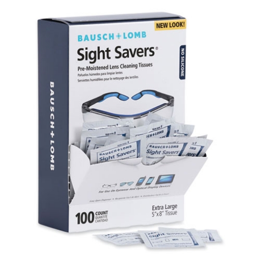 Picture of Sight Savers Premoistened Lens Cleaning Tissues, 8 x 5, 100/Box