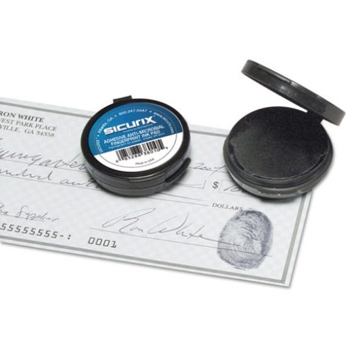 Picture of Fingerprint Ink Pad, 1.5" Diameter, Black