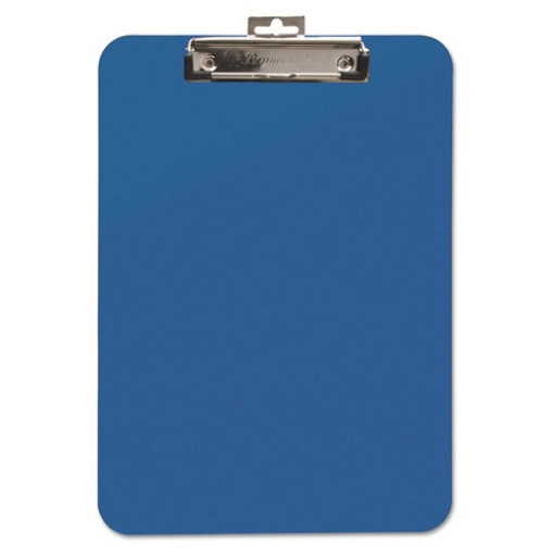 Picture of Unbreakable Recycled Clipboard, 0.25" Clip Capacity, Holds 8.5 x 11 Sheets, Blue