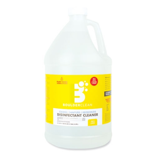 Picture of Disinfectant Cleaner, Lemon Scent, 128 oz Bottle