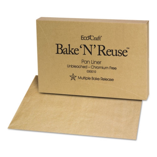 Picture of Ecocraft Bake 'n' Reuse Pan Liner, 16.38 X 24.38, 1,000/box