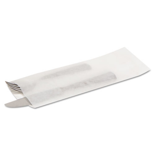 Picture of Silverware Bags, 2.25" X 10", White, 2,000/carton