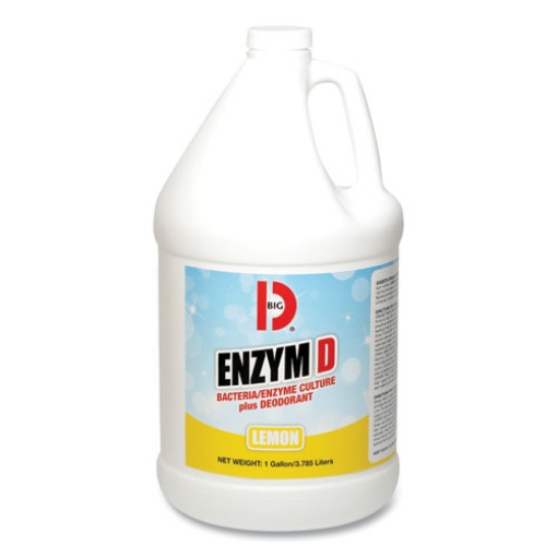 Picture of Enzym D Digester Liquid Deodorant, Lemon, 1 Gal Bottle, 4/carton