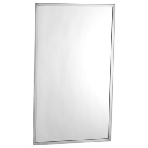 Picture of Channel-Framed Mirror, Rectangular, 18"w x 24"h