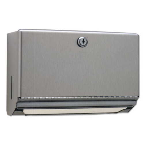 Picture of Surface-Mounted Paper Towel Dispenser, 10.75 X 4 X 7.06, Stainless Steel