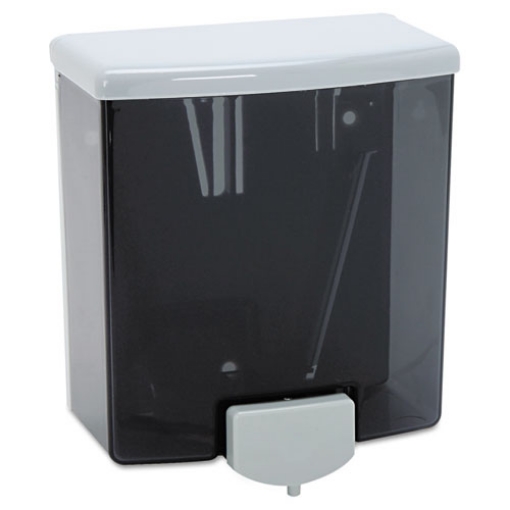 Picture of Classicseries Surface-Mounted Liquid Soap Dispenser, 40 Oz, 5.81 X 3.31 X 6.88, Black/gray