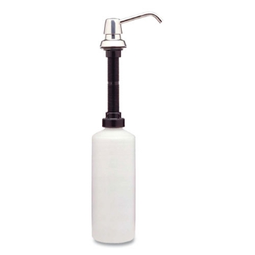 Picture of Contura Lavatory-Mounted Soap Dispenser, 34 Oz, 3.31 X 4 X 17.63, Chrome/stainless Steel