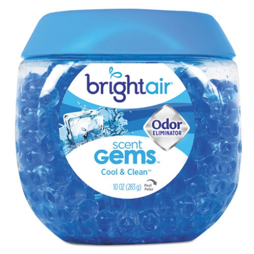 Picture of Scent Gems Odor Eliminator, Cool And Clean, Blue, 10 Oz Jar