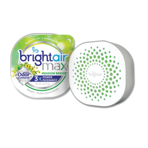 Picture of Max Odor Eliminator Air Freshener, Meadow Breeze, 8 Oz Jar