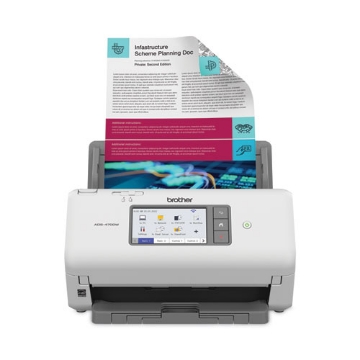 Picture of ADS-4700W Professional Desktop Scanner, 600 dpi Optical Resolution, 80-Sheet Auto Document Feeder