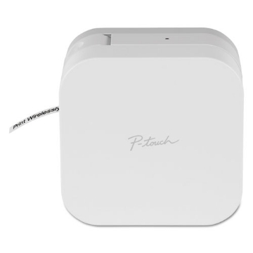 Picture of Pt-P300bt P-Touch Cube Label Maker, 20 Mm/s Print Speed, 2.5 X 4.6 X 4.6