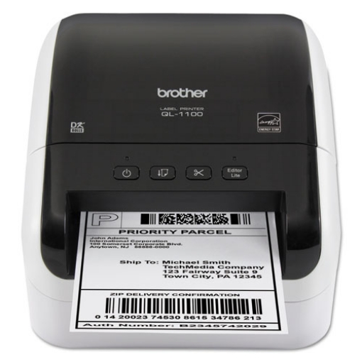 Picture of Ql-1100 Wide Format Professional Label Printer, 69 Labels/min Print Speed, 6.7 X 8.7 X 5.9